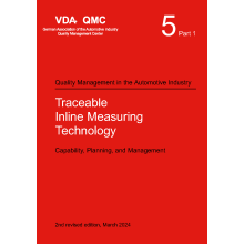 VDA  5 Part 1 Traceable Inline Measuring Technology. 2nd Edition 2024